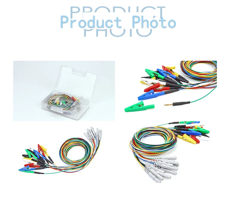 EEG Small Alligator Clip Lead Wire - Tenocom