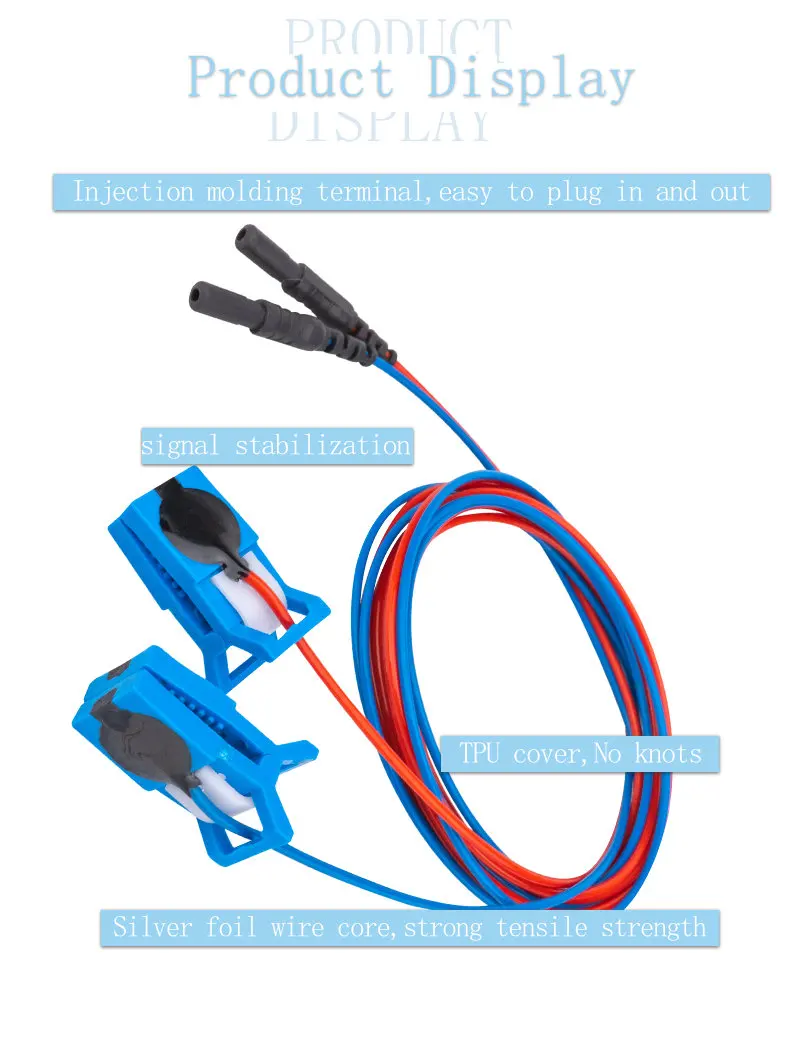 Tin Ear Clip Electrode - Tenocom