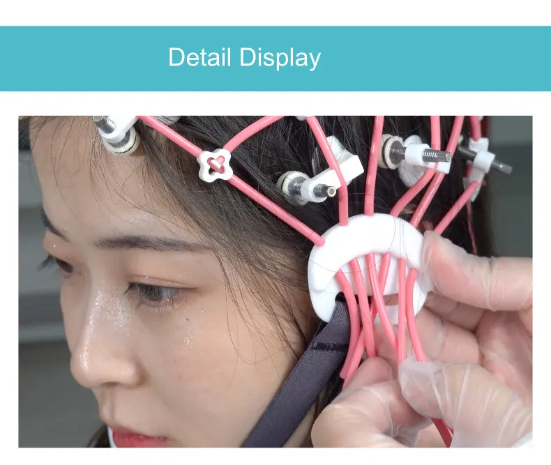 Elastic EEG Cap with Silicon Tube | Tenocom