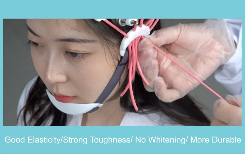 Elastic EEG Cap with Silicon Tube | Tenocom