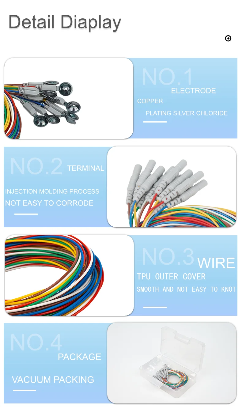 Silver Chloride Cup Electrode Wire - Tenocom