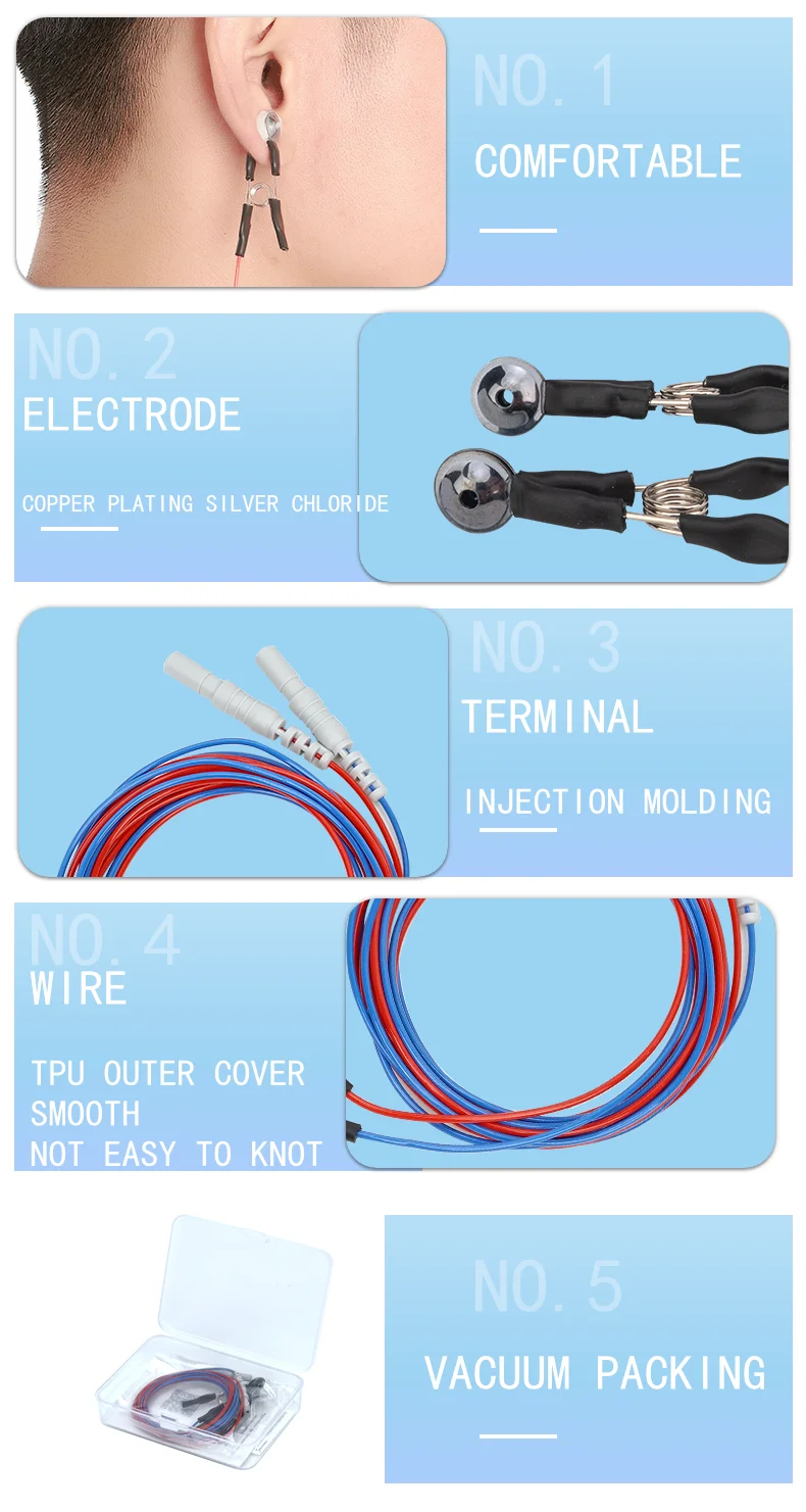 Chloride Cup Ear Clip Electrode - Tenocom
