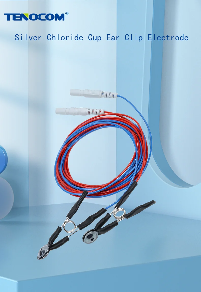 Chloride Cup Ear Clip Electrode - Tenocom