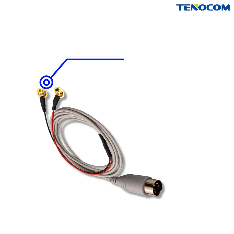 5-pin DIN to Pair Cup Electrode - Tenocom