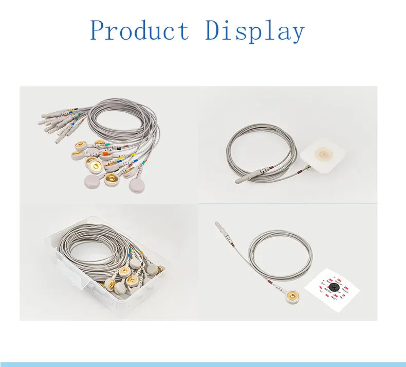 Button Electrode Wire (Shielded) - Tenocom Electro